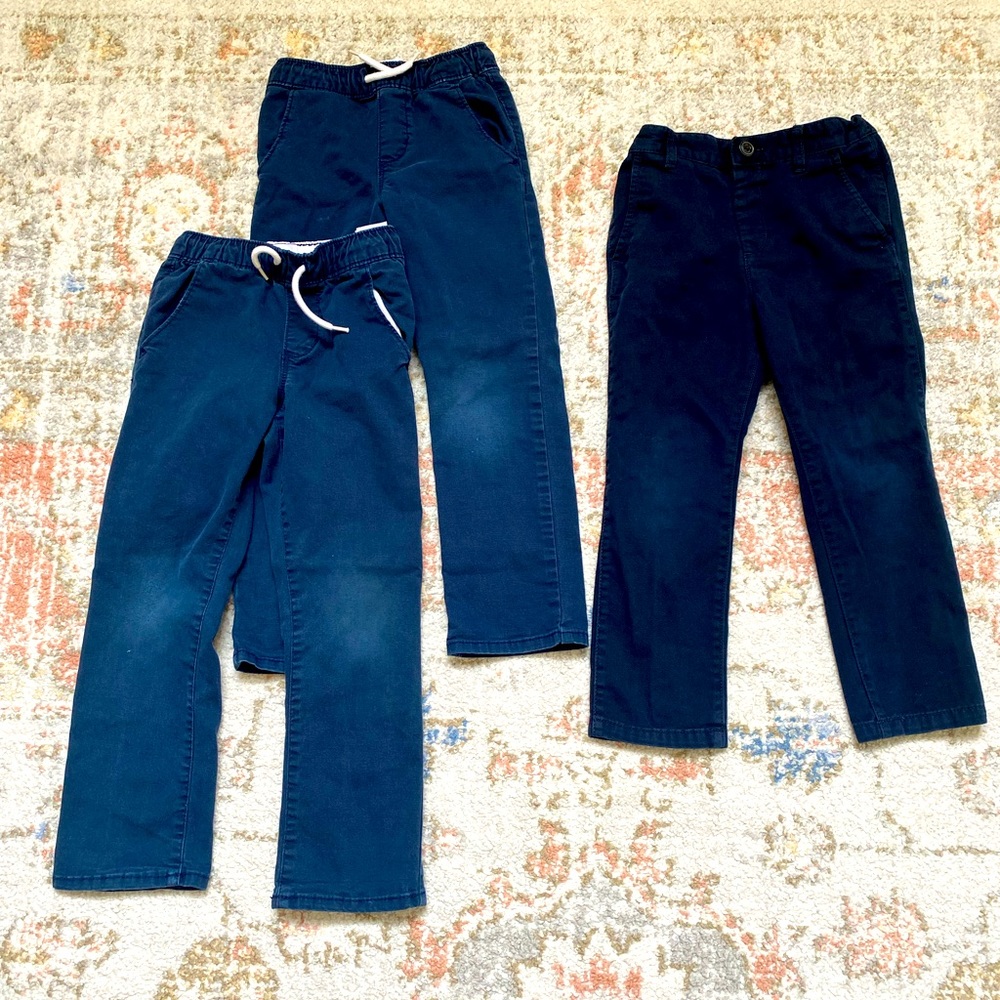 4T Navy Blue Toddler boy pants